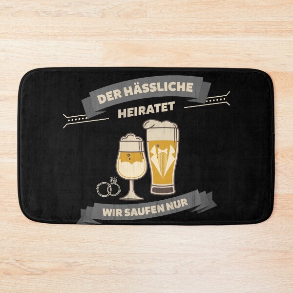 Item preview, The ugly gets married - we only drink I JGA designed and sold by ChrisFeil.