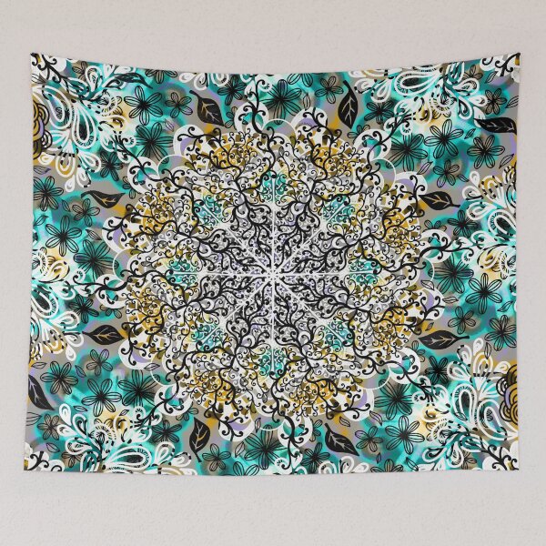 Item preview, Swirly Leaf Mandala designed and sold by RC-aRtY.