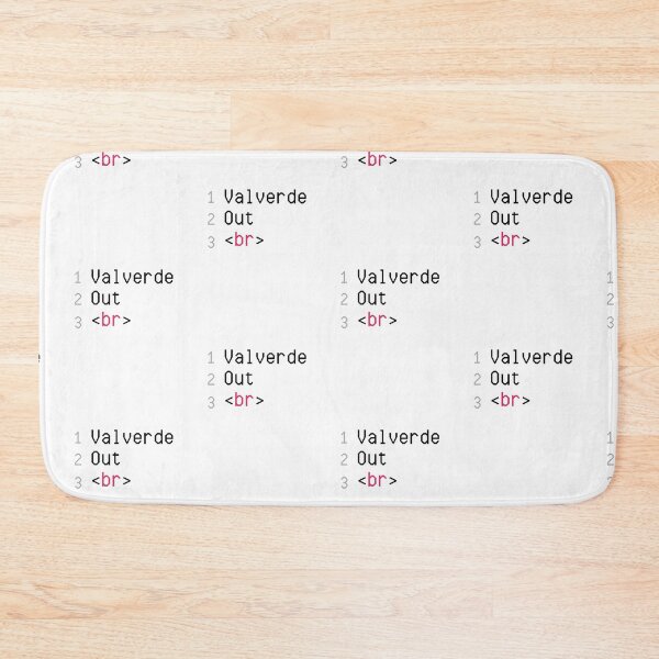 Item preview, Valverde Out designed and sold by TextyQuotes.