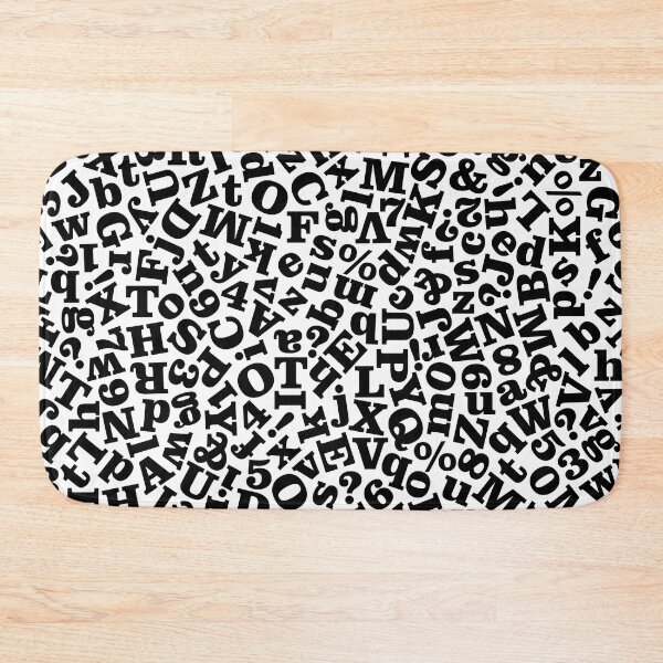 Item preview, Letters Pattern Clarendon designed and sold by pattypattern.