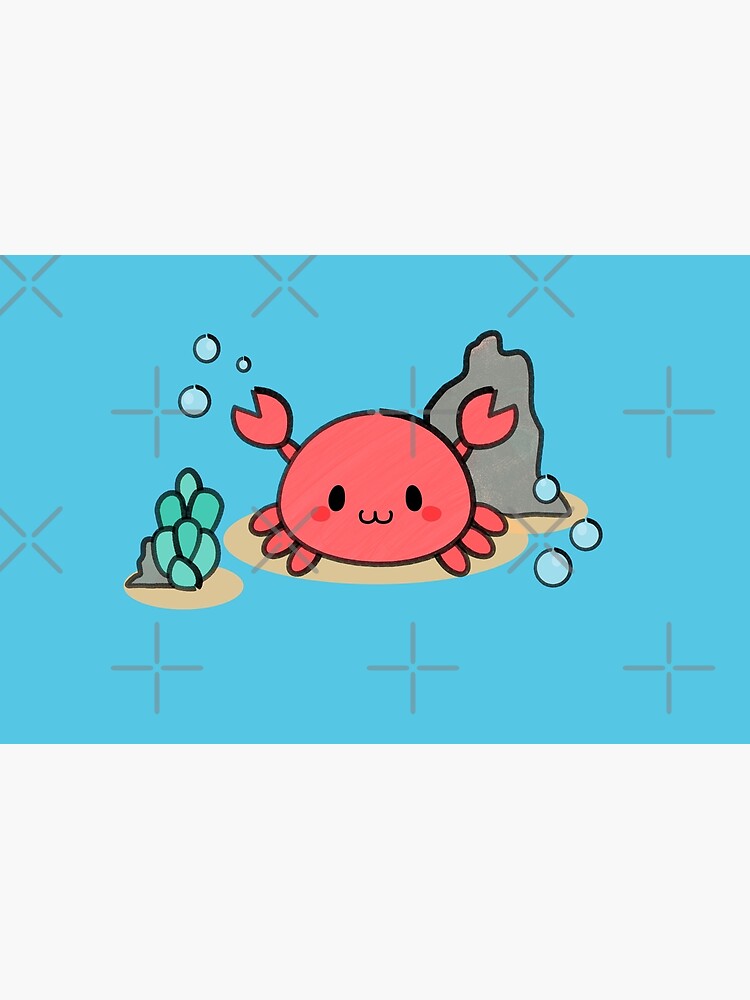 Cangrejo ermitaño kawaii de RolmiArt