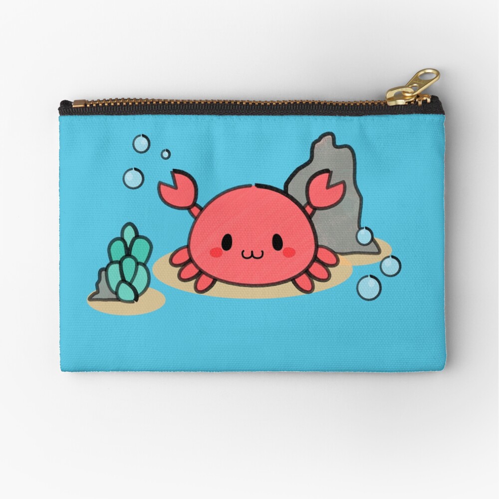 Cangrejo ermitaño kawaii Bolsos de mano
