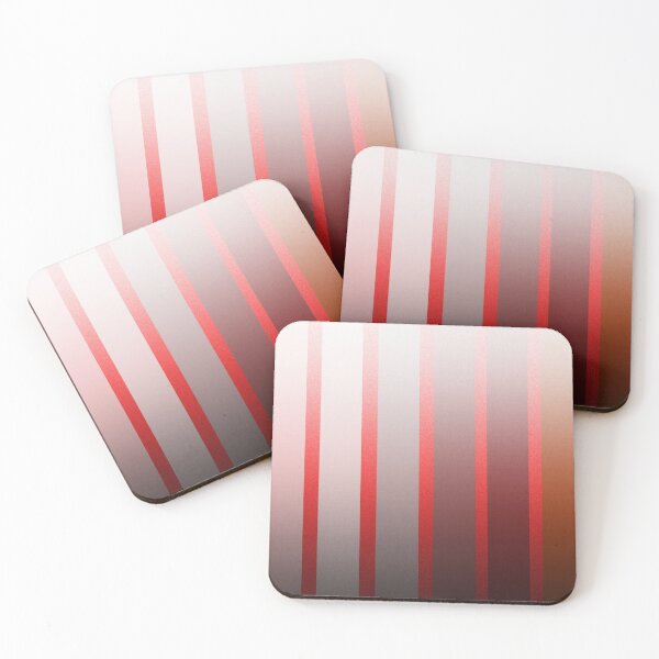Item preview, Multiple metallic stripes with a red twist designed and sold by BloomCatB.