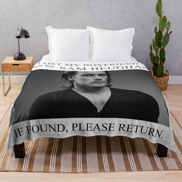 Perdu mon petit ami Sam Heughan Plaid