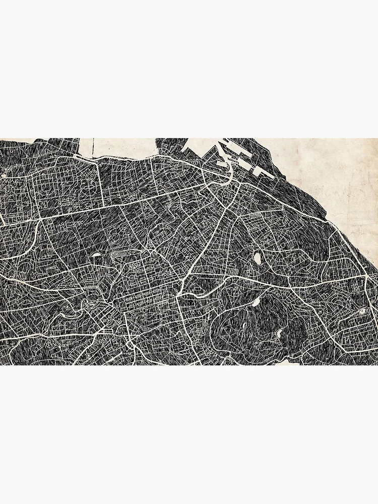 Thumbnail 4 of 4, Coffee Mug, Edinburgh map designed and sold by InkMaps.