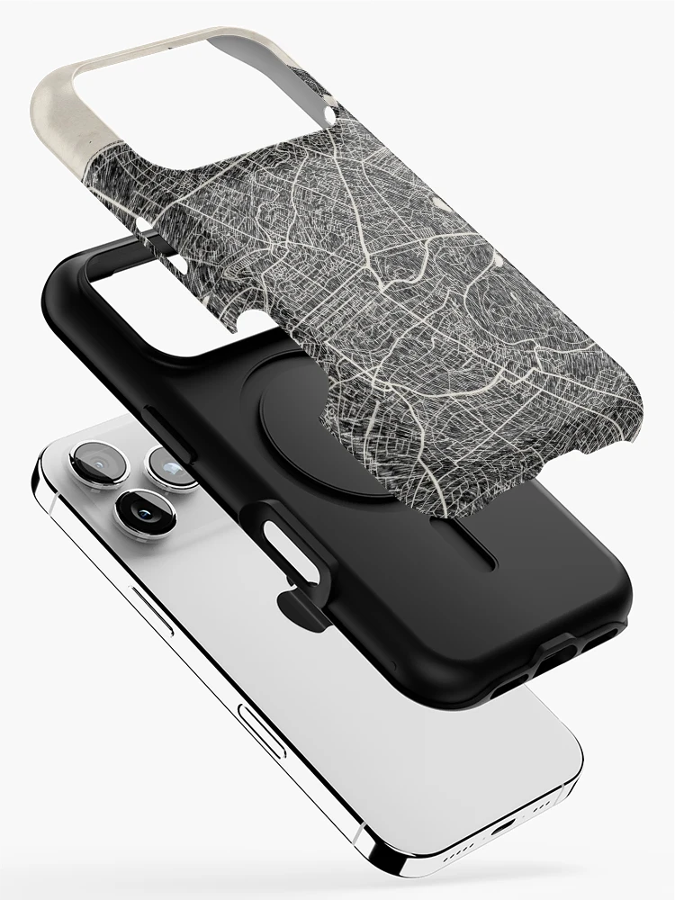 Thumbnail 2 of 4, iPhone Case, Edinburgh map designed and sold by InkMaps.