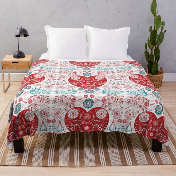 Item preview, Heart Red Teal designed and sold by famenxt.
