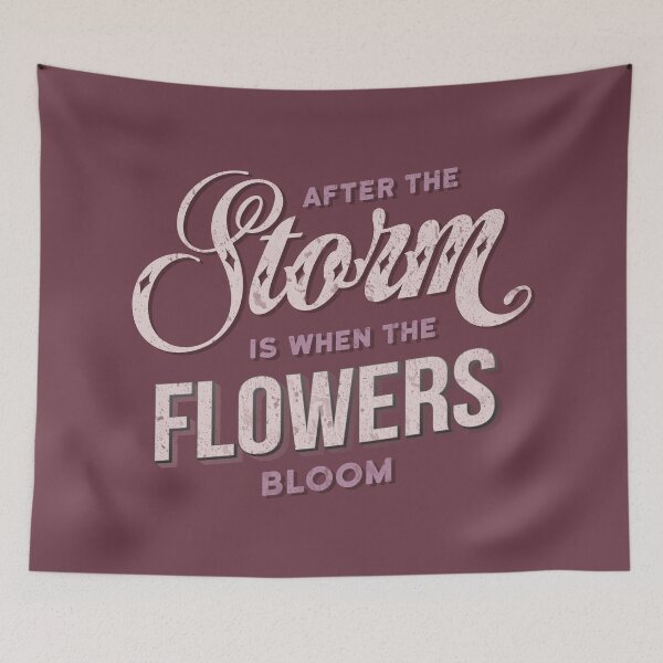Item preview, Motivational Flower Motto designed and sold by ThirdCultureKidDesigns.