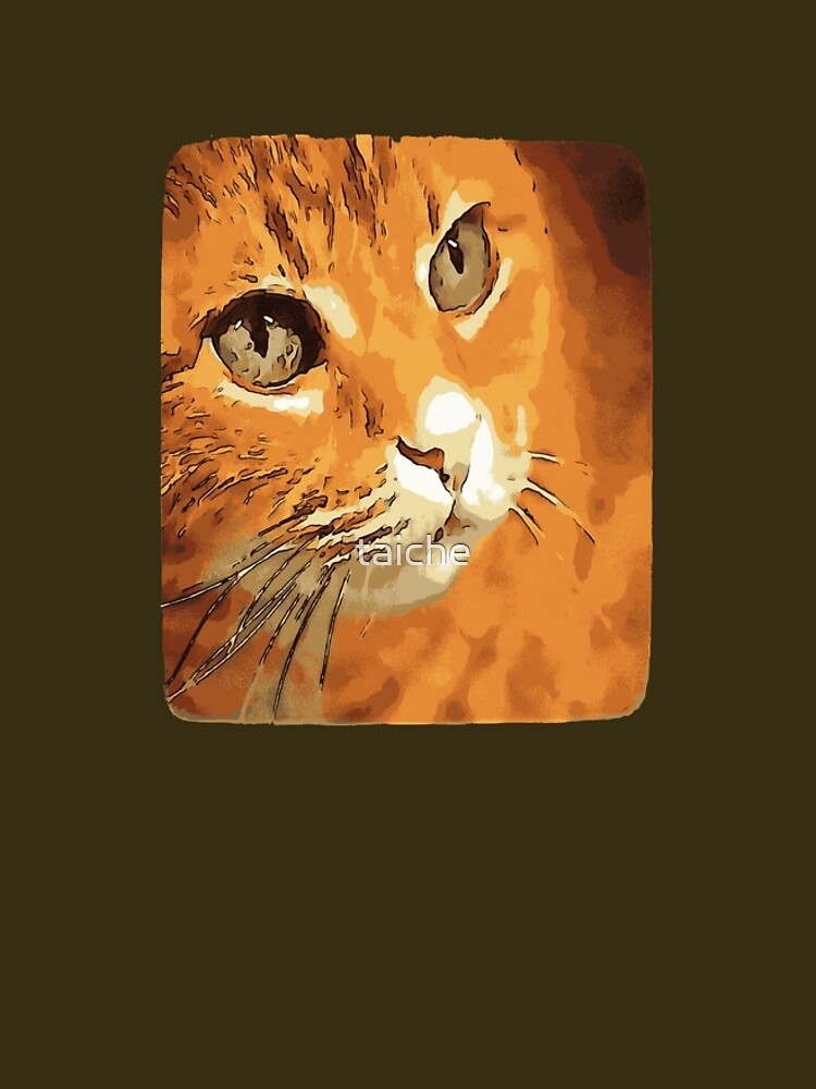 orange tabby cat face cartoon