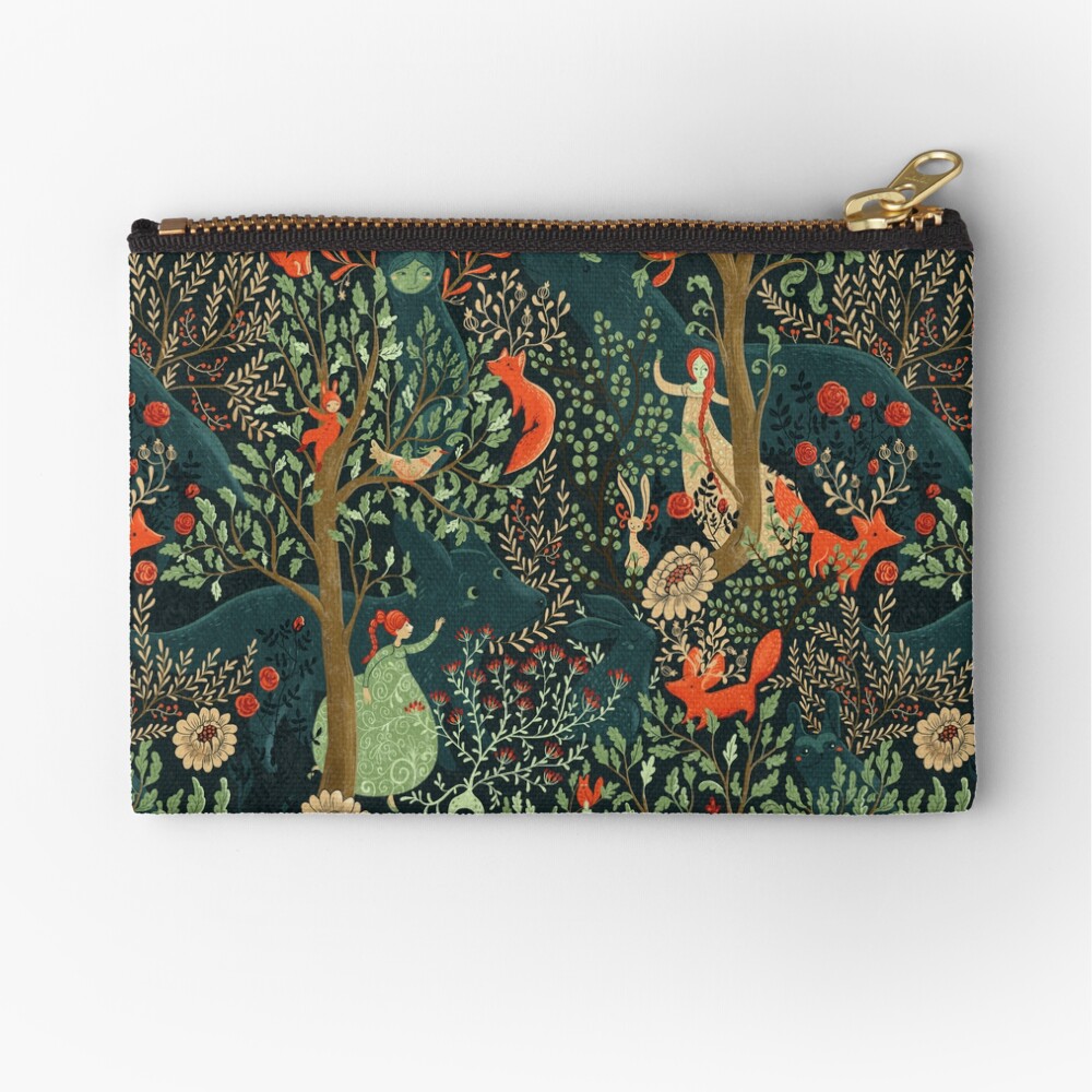 Whimsical Wonderland Zipper Pouch