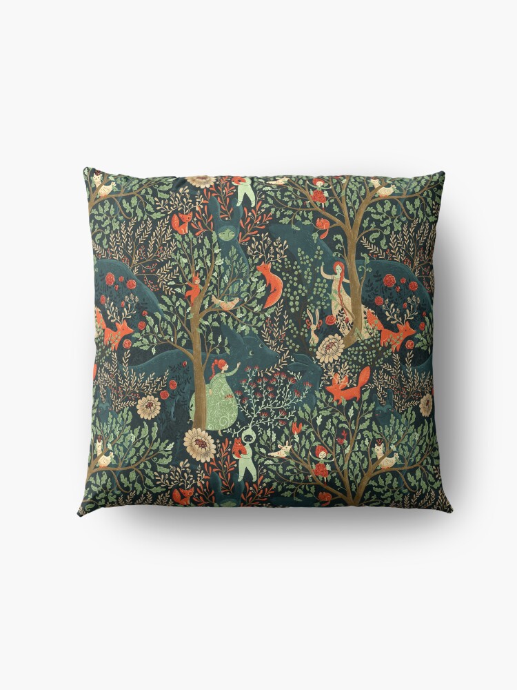 Alternate view of Whimsical Wonderland Floor Pillow