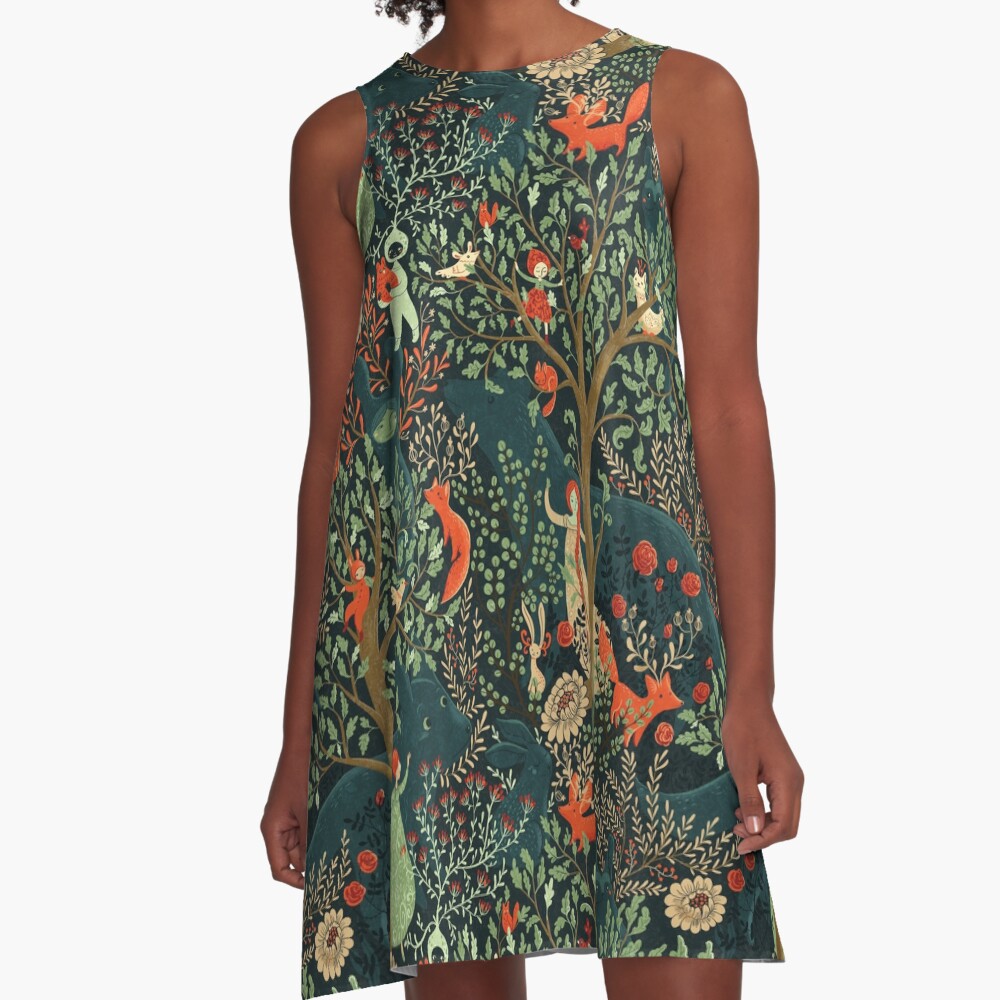 Whimsical Wonderland A-Line Dress