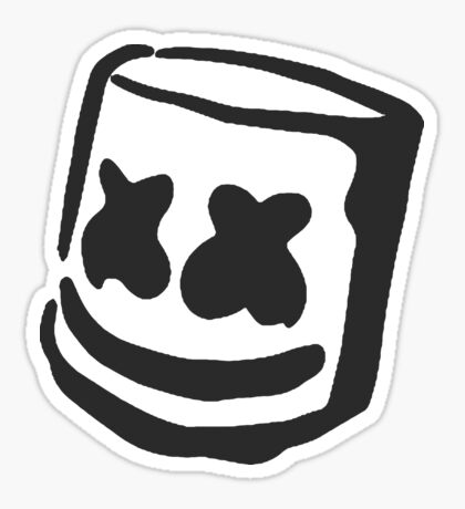 Marshmello Stickers | Redbubble