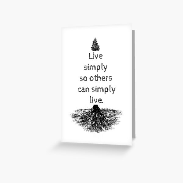Item preview, Live simply so others can simply live. designed and sold by Rob Price.