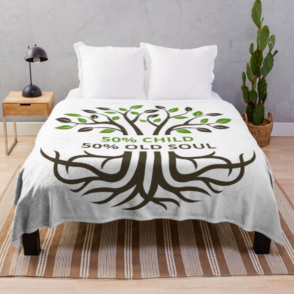 Item preview, 50% Child 50% Old Soul Tree Design designed and sold by SmileWit.