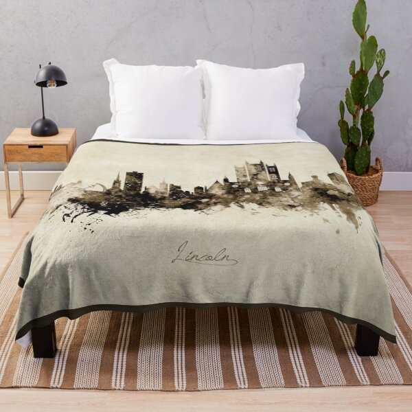Item preview, Lincoln England Skyline designed and sold by ArtPrints.