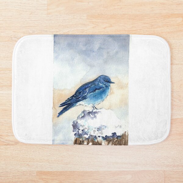 Item preview, Camiseta pájaro azul designed and sold by Martinacor.