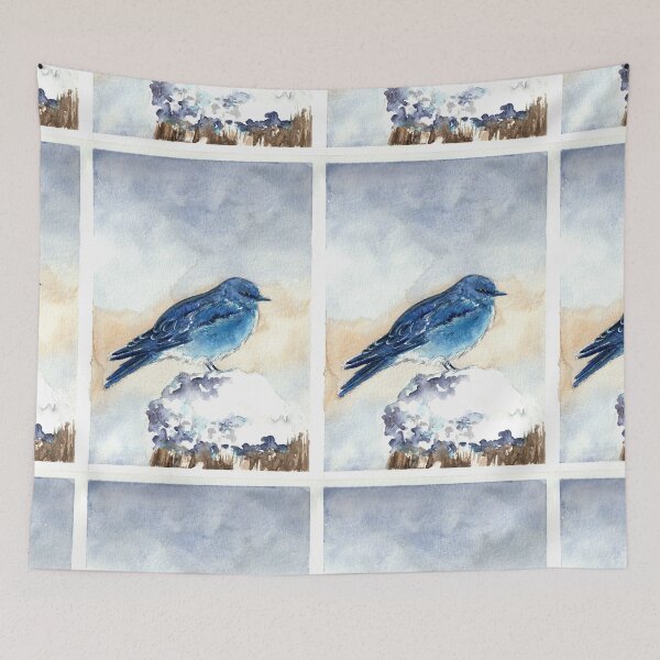Item preview, Blue bird T-Shirt designed and sold by Martinacor.