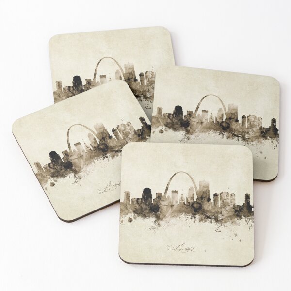 Item preview, St Louis Missouri Skyline designed and sold by ArtPrints.
