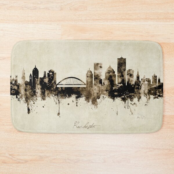 Artikelvorschau, Rochester New York Skyline entworfen und verkauft von ArtPrints.