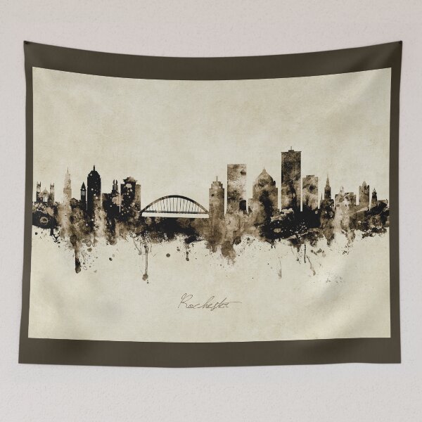 Item preview, Rochester New York Skyline designed and sold by ArtPrints.