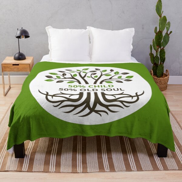 Item preview, 50% Child 50% Old Soul Tree Design designed and sold by SmileWit.