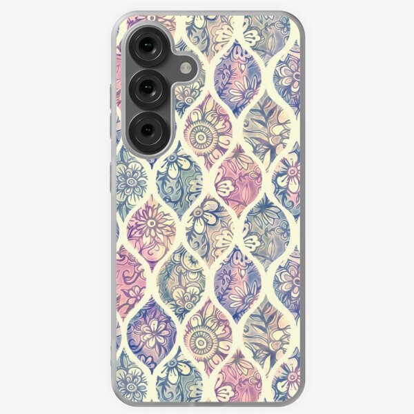 Item preview, Patterned & Painted Floral Ogee in Vintage Tones designed and sold by micklyn.