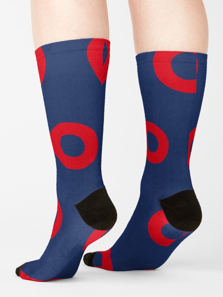 Alternate view of Phish - Fishman Donut Pattern Socks