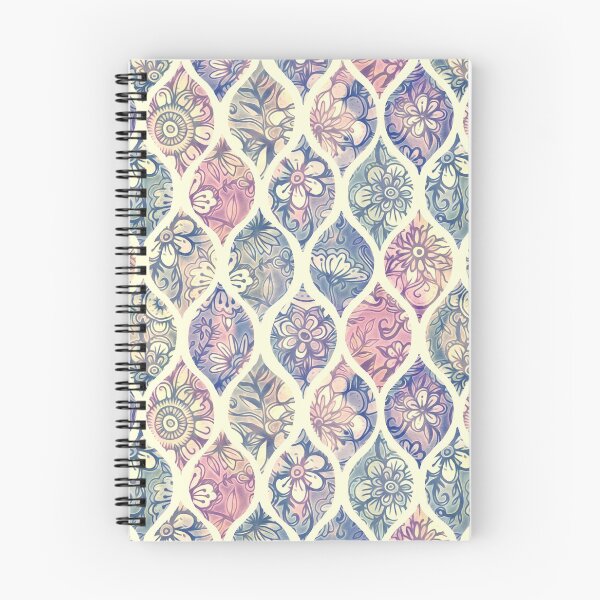 Item preview, Patterned & Painted Floral Ogee in Vintage Tones designed and sold by micklyn.