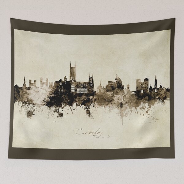 Item preview, Canterbury England Skyline designed and sold by ArtPrints.