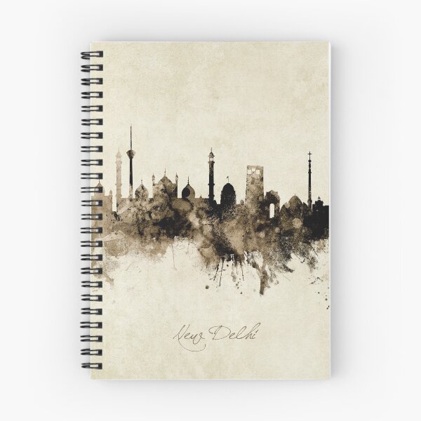 Item preview, New Delhi India Skyline designed and sold by ArtPrints.