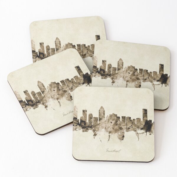 Item preview, Montreal Canada Skyline designed and sold by ArtPrints.