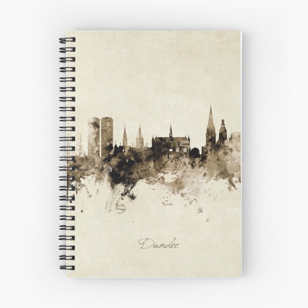 Item preview, Dundee Scotland Skyline designed and sold by ArtPrints.