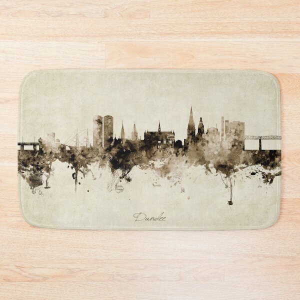 Item preview, Dundee Scotland Skyline designed and sold by ArtPrints.