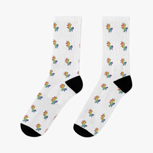 Item preview, Colourfull rainbow Unicorn designed and sold by artbyjanina.