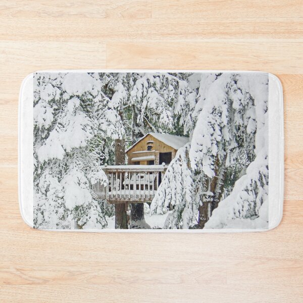 Item preview, Snow Covered Tree House designed and sold by AnnDixon.