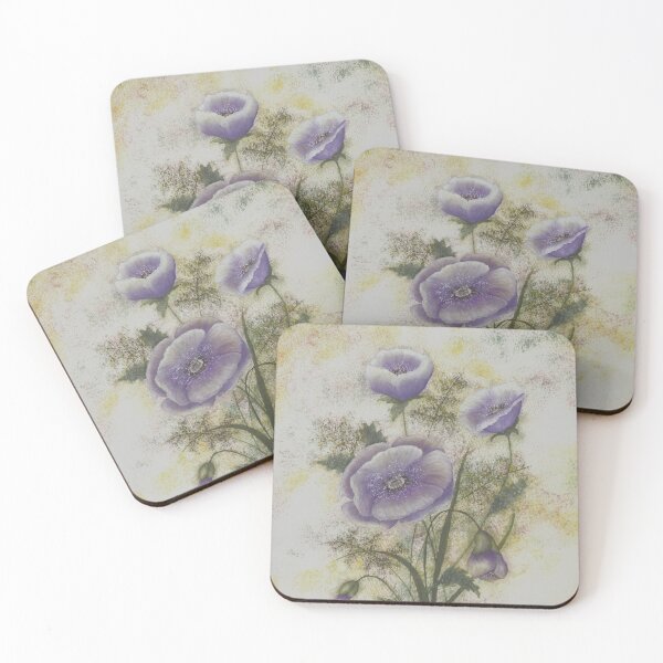 Item preview, Purple poppies designed and sold by Anke  Haisch.