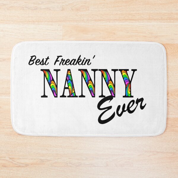 Item preview, Best Freakin’ Nanny EVER designed and sold by Amanda Lucas.