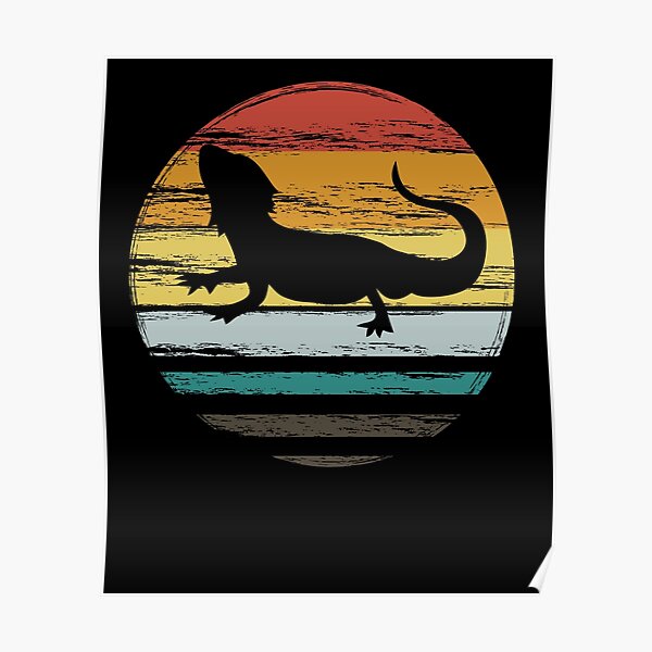 Bearded Dragon Gift Poster