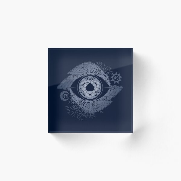 ODIN'S EYE Acrylic Block