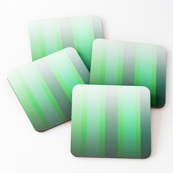 Item preview, Metallic Stripes with Green Twist designed and sold by BloomCatB.