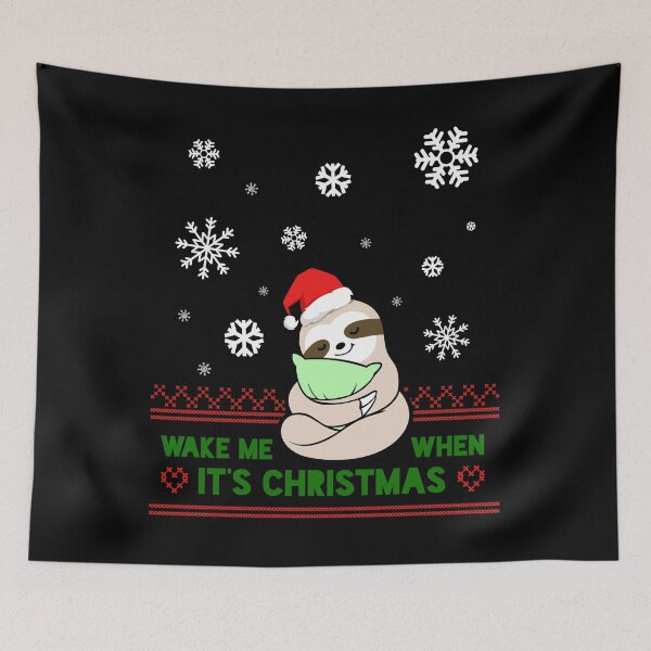 Item preview, Wake me up at Christmas I love to sleep designed and sold by ChrisFeil.
