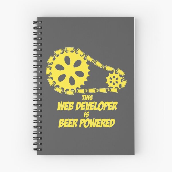 Artikelvorschau, Dieser Webentwickler ist Beer Powered! entworfen und verkauft von flipper42.