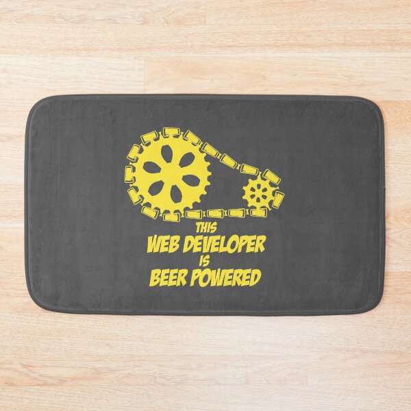 Item preview, This Web Developer is Beer Powered! designed and sold by flipper42.