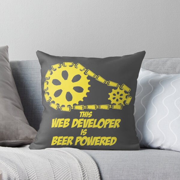 Artikelvorschau, Dieser Webentwickler ist Beer Powered! entworfen und verkauft von flipper42.