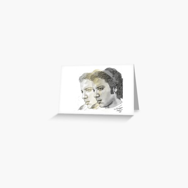 another portrait of Daniel Greeting Card