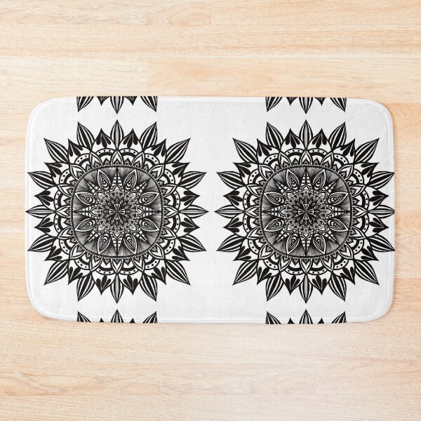 Item preview, Black and white mandala design designed and sold by irinabbota.