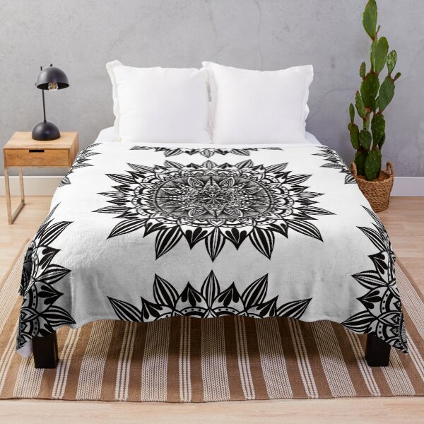 Item preview, Black and white mandala design designed and sold by irinabbota.