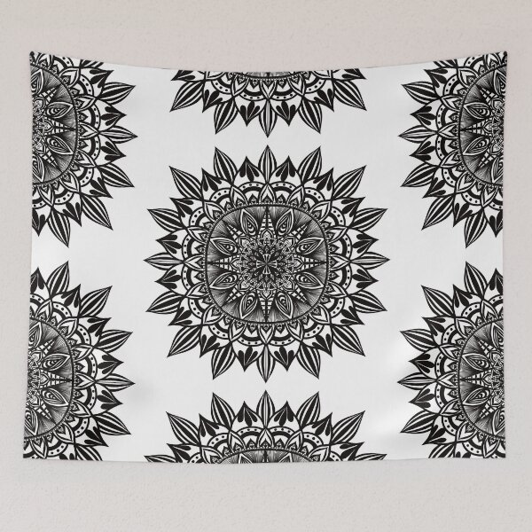 Item preview, Black and white mandala design designed and sold by irinabbota.