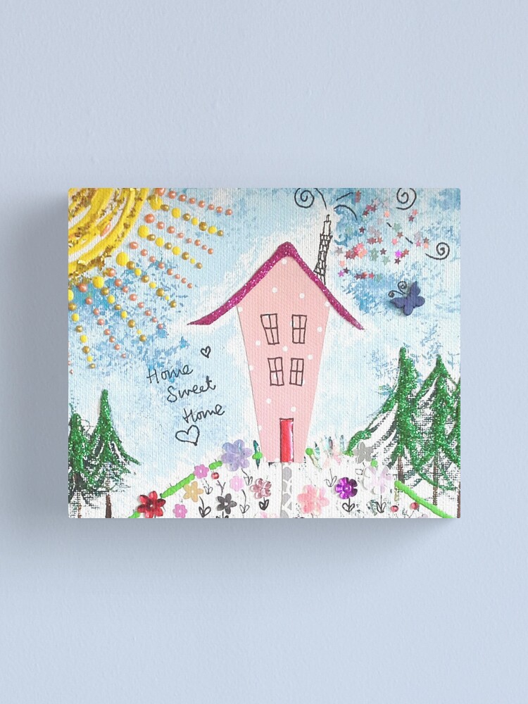 Alternate view of Home Sweet Home Canvas Print